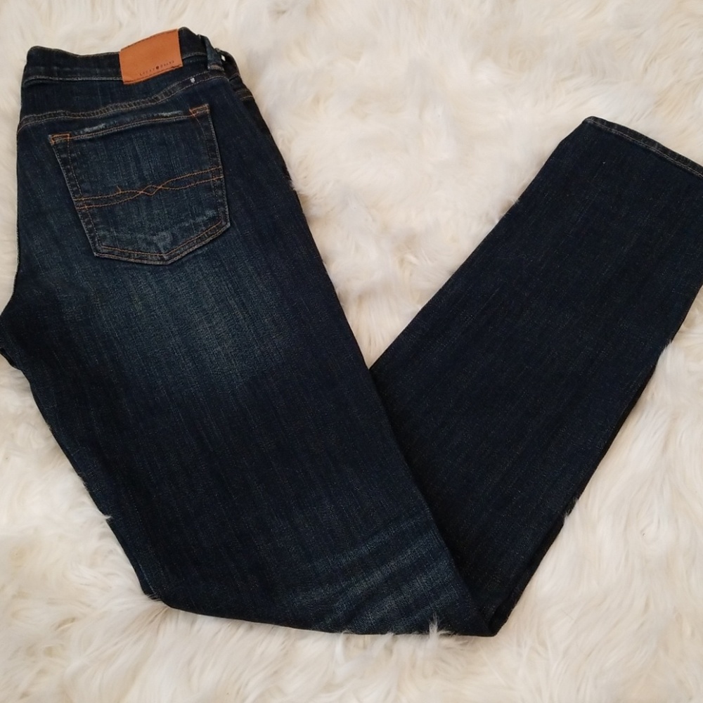Luck Brand Sweet Straight Indigo Jeans